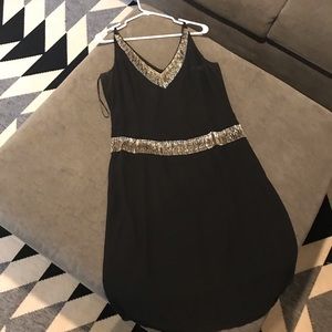 Black dress with beading!